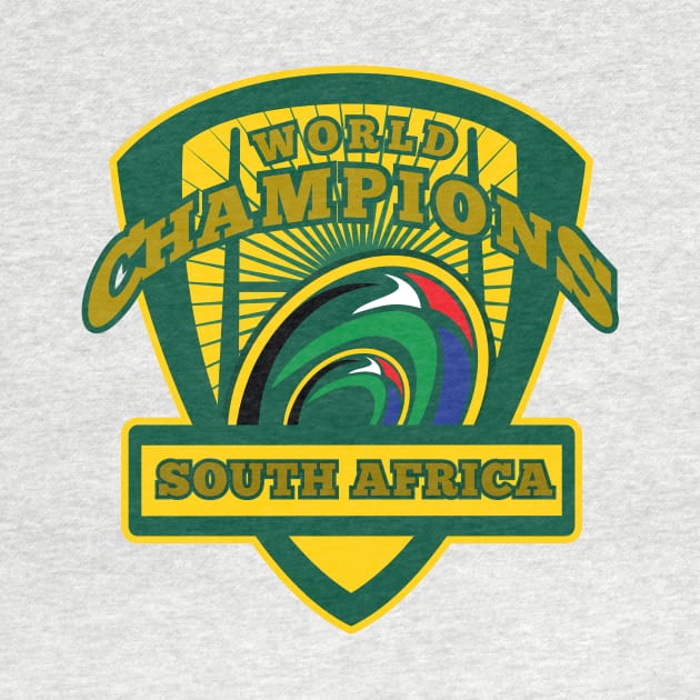 South Africa Rugby World Champions Memorabilia by CGD